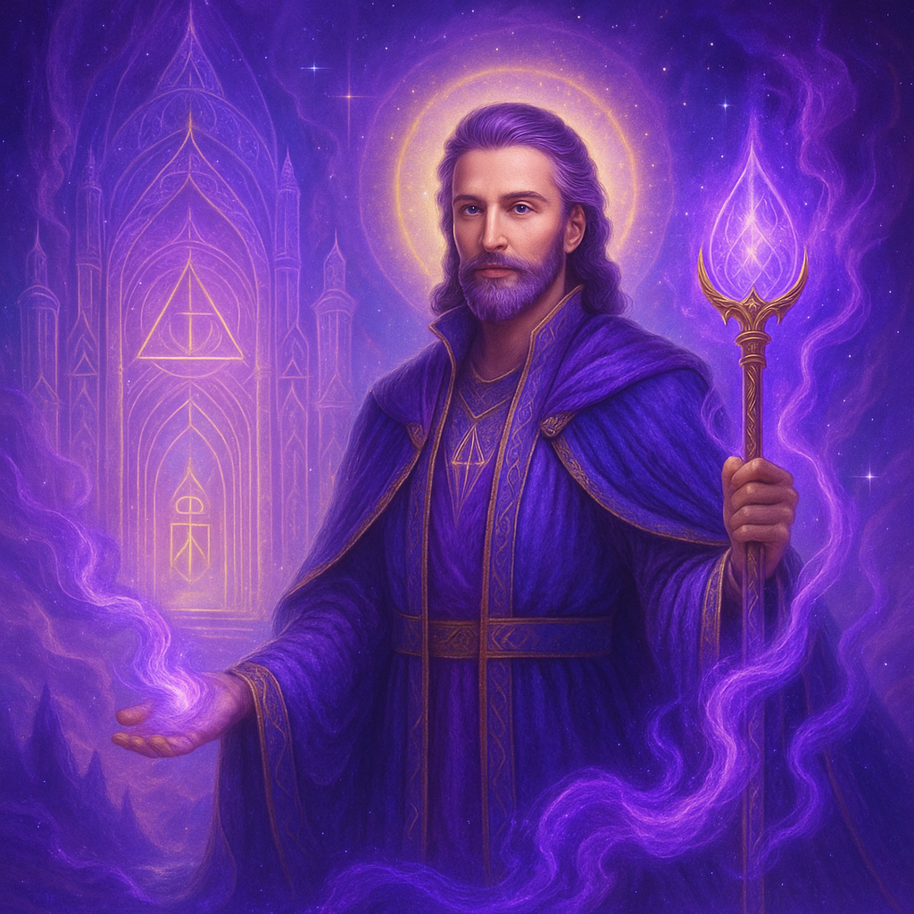 Read more about the article Master Saint Germain and the Violet Flame