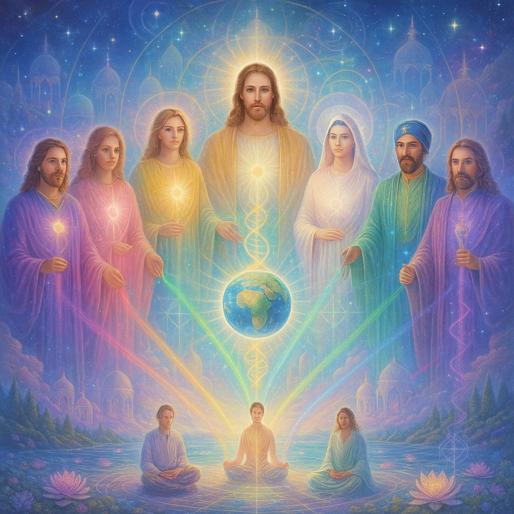 Read more about the article Role of Ascended Masters in Spiritual Evolution