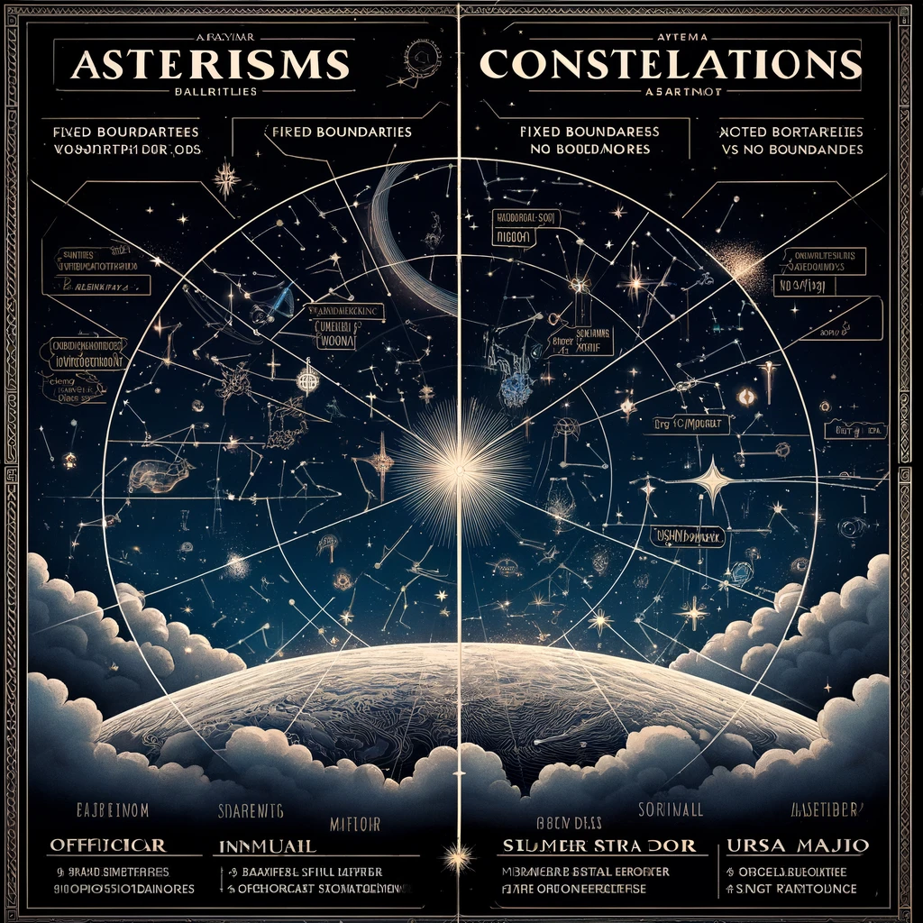 You are currently viewing Asterisms vs. Constellations: Understanding the Differences